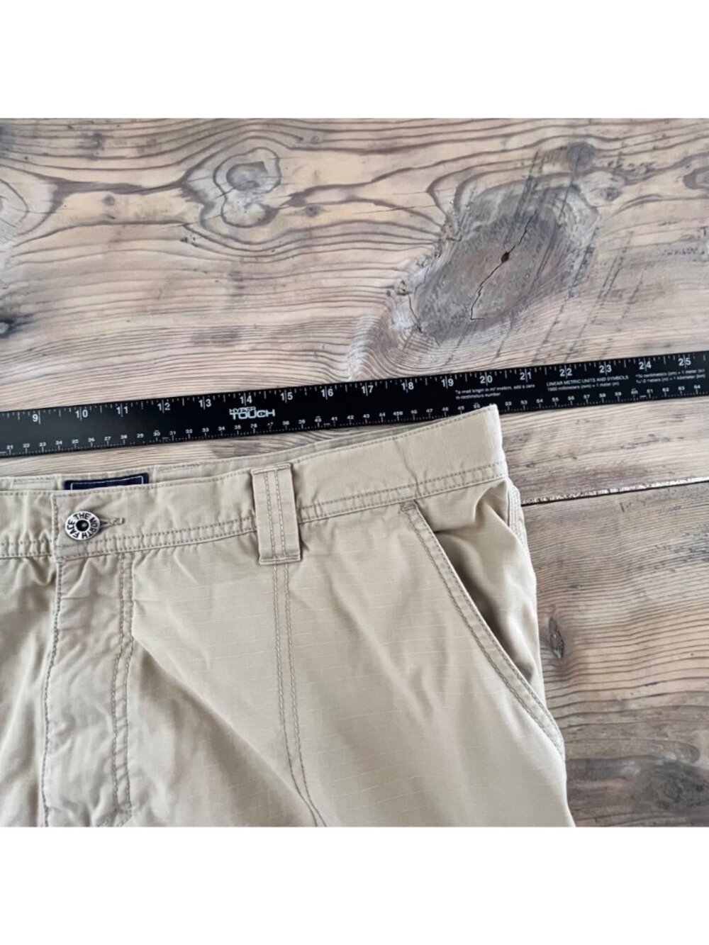 The North Face Cargo Shorts Mens 40X11 Tan Baggy Outdoors - Picture 6 of 8